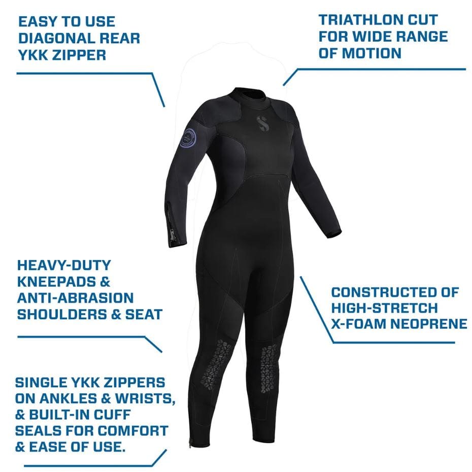 SCUBAPRO - Women's 7MM ONEFLEX Steamer