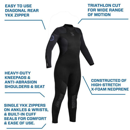 SCUBAPRO - Women's 7MM ONEFLEX Steamer